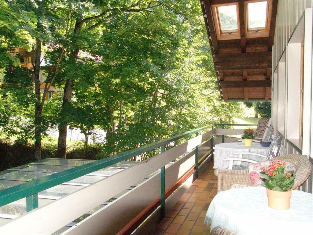Апартаменты Haus Wildbachtobel Бад-Хинделанг Экстерьер фото